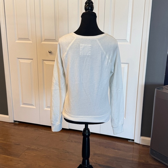 Hollister White Beach Watch Sweatshirt Size Small - Picture 11 of 11